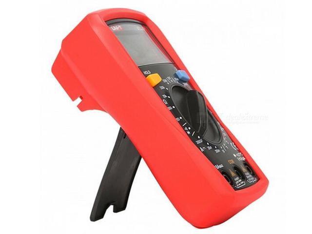 UNI-T UT33C+ Portable Digital Multimeter with Backlight Function - Red + Black