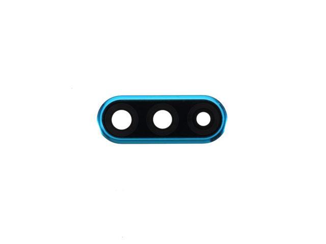 Back Camera Lens Ring Cover with Glass Lens For Huawei P30 Lite (Blue)