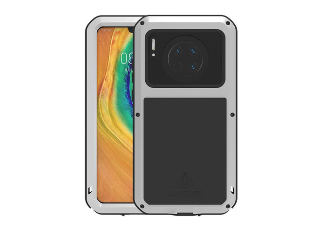 LOVE MEI Waterproof Case for HUAWEI Mate 30 Armored MetaLOVEMEI Powerful Metal Waterproof Back Cover For HUAWEI Mate 30 2019 Case Aluminum...