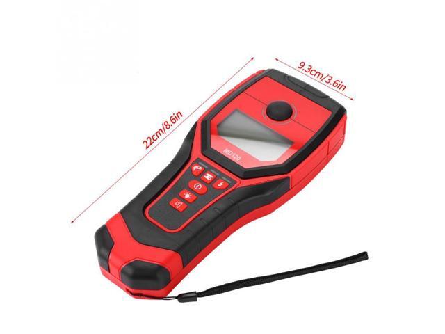 New IP54 Sensitive Wall Metal Detector AC Live Wire Wood Finder with LCD Display MD120 About 5 hours Operation Time Detector