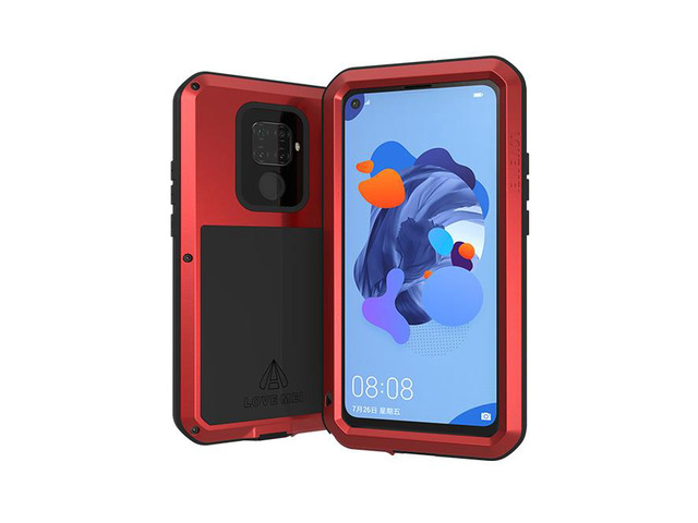 LOVE MEI Waterproof Case for HUAWEI Nova 5i pro Armored MetaLOVEMEI Powerful Metal Waterproof Back Cover For HUAWEI Nova 5i pro 2019 Case Aluminum...