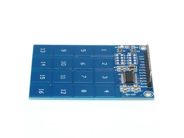 TTP229 16 Channel Capacitive Touch Switch Module Digital Touch Sensor Module Touch Sensor Switch PCB Board