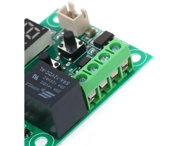 XH-W1209 Digital Thermostat High Precision Temperature Controller Heating/Cooling Thermostat Temperature Control Switch Module Mini Temperature...