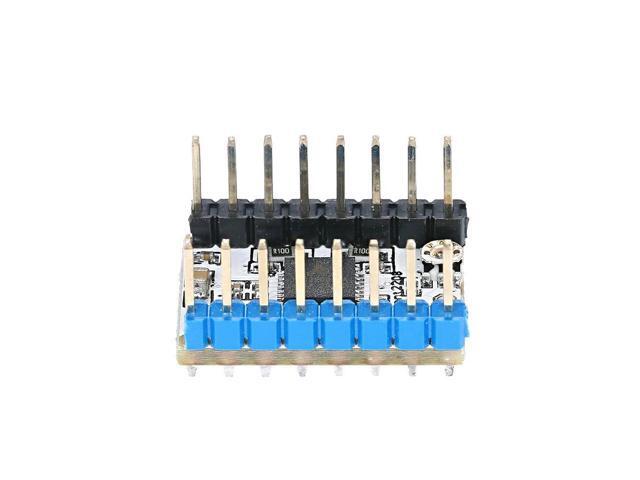 3D Printer Stepper Motor Driver TMC2208 V1.2 Stepstick Mute Driver Module with Heat Sink Screwdriver Ultra-Silent Stepper Motor Driver Chip 1pcs