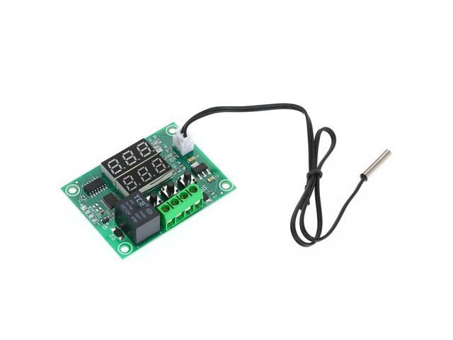 XH-W1219 Digital Temperature Controller Dual Digital Thermostat Thermometer Heating & Cooling Control Module Dual Digital Temperature Control...