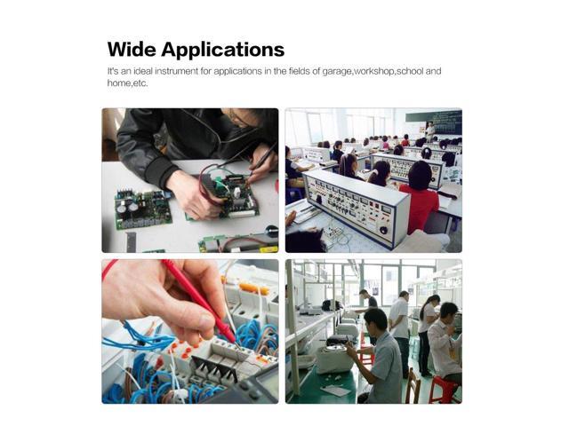 Mini Handheld Analog Multimeter AC/DC Voltmeter Ammeter Resistance Continuity Capacitance Fuse & Diodes Tester