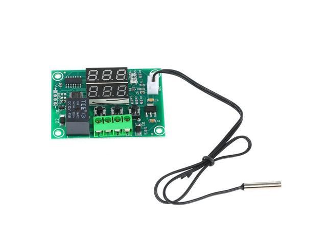 XH-W1219 Digital Temperature Controller Dual Digital Thermostat Thermometer Heating & Cooling Control Module Dual Digital Temperature Control...