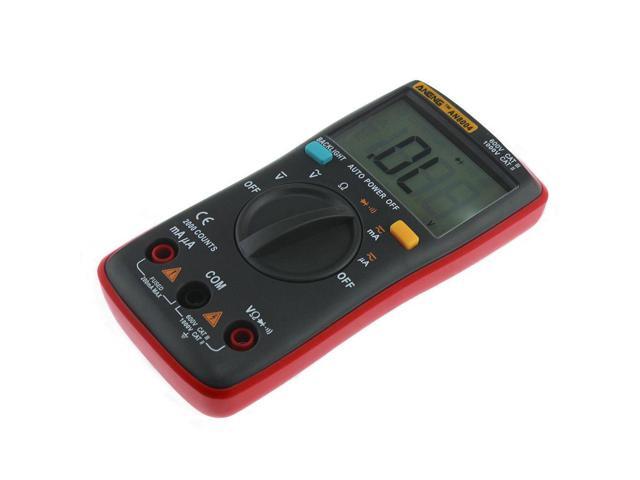ANENG AN8004 Multimetro Digital Multimeter Profesional Transistor Capacitor Tester Esr lcr Multimeter Analog Multimeter True Rm - Red