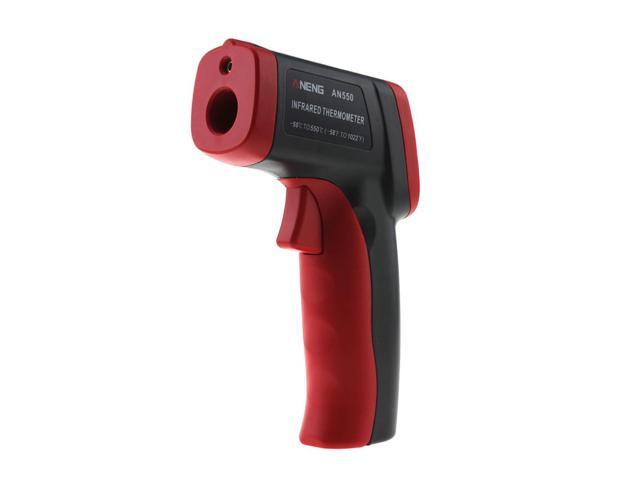 AENEG AN550 Thermal Camera Infrared Thermometer Hygrometer Weather Station Temperature Controller 6" Adult Termometer C Battery - Red