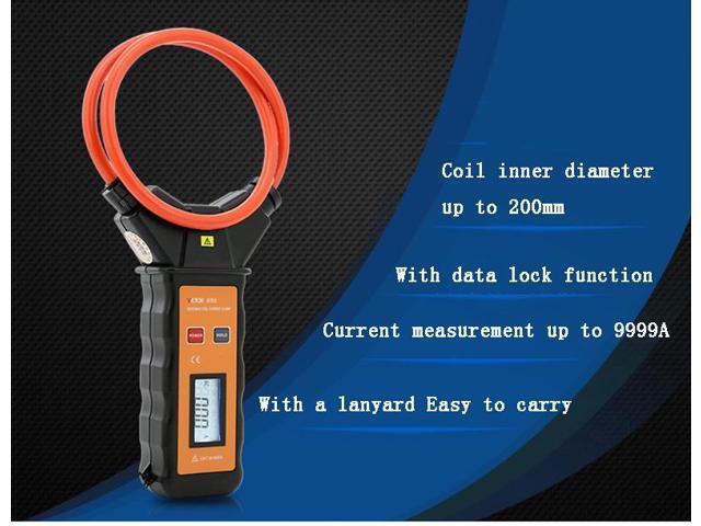 VICTOR VC690 flexible coil high current leakage clamp meter exchange 9999A with backlight with storage
