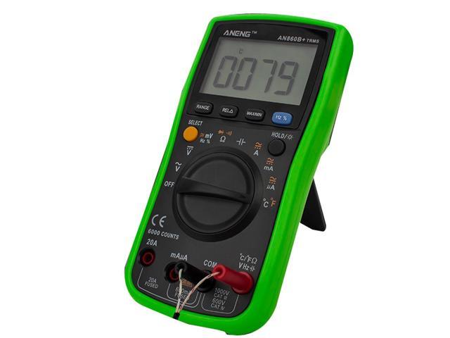 Photos - Other Power Tools ANENG AN860B+ Tester Digital Multimeter Profesional 6000 Counts Detector T