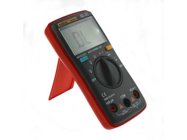 ANENG AN8004 Multimetro Digital Multimeter Profesional Transistor Capacitor Tester Esr lcr Multimeter Analog Multimeter True Rm - Red