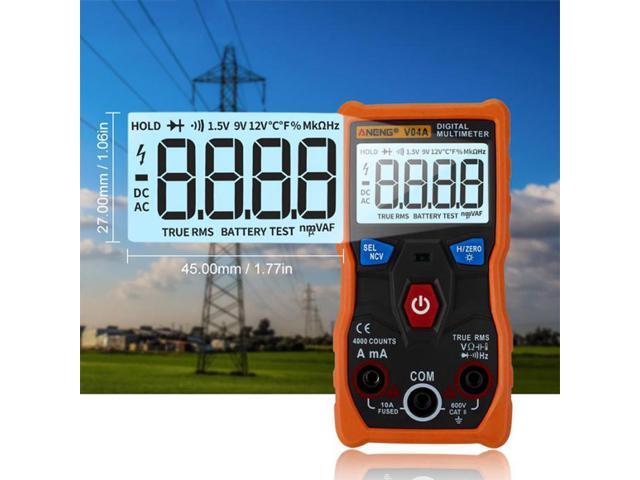 ANENG V04A Measurement Digital Multimeter Testers Automotive Electrical Comprobador Transistor Tester Multitester Multimetro - Orange