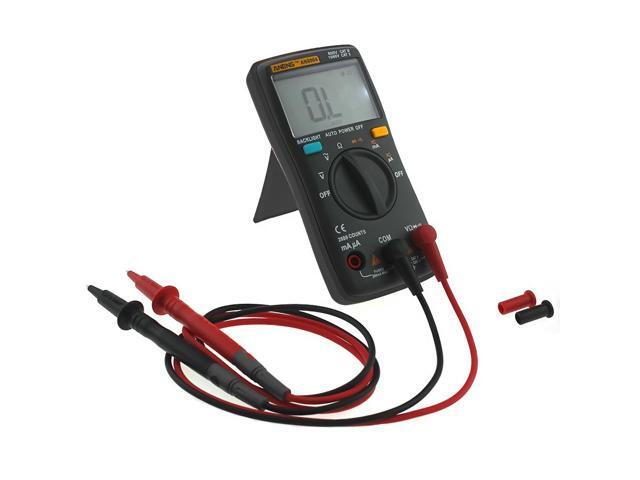 ANENG AN8004 Multimetro Digital Multimeter Profesional Transistor Capacitor Tester Esr lcr Multimeter Analog Multimeter True Rm - Black