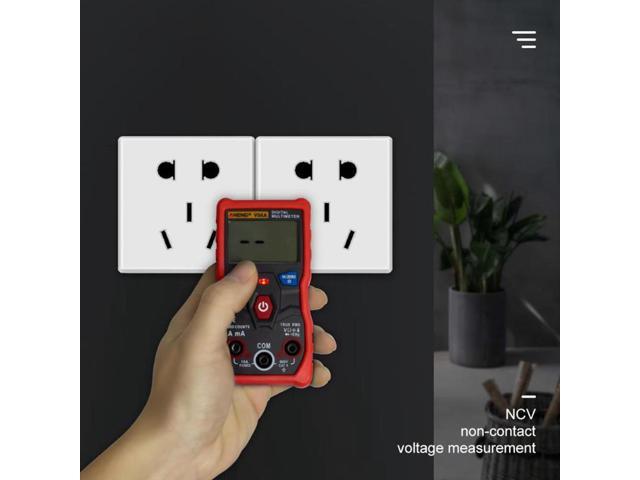 ANENG V04A Measurement Digital Multimeter Testers Automotive Electrical Comprobador Transistor Tester Multitester Multimetro - Red
