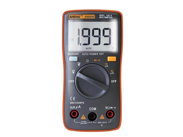 ANENG AN8004 Multimetro Digital Multimeter Profesional Transistor Capacitor Tester Esr lcr Multimeter Analog Multimeter True Rm - Orange