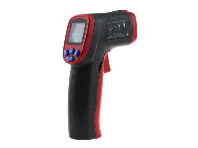 AENEG AN550 Thermal Camera Infrared Thermometer Hygrometer Weather Station Temperature Controller 6" Adult Termometer C Battery - Red