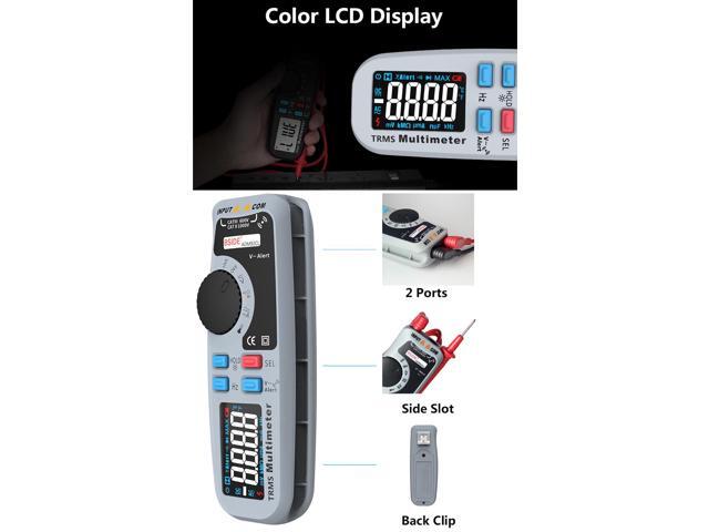 BSIDE ADM92CL Color Display Digital Multimeter True RMS Auto Range 6000 TRMS Tester (Black)