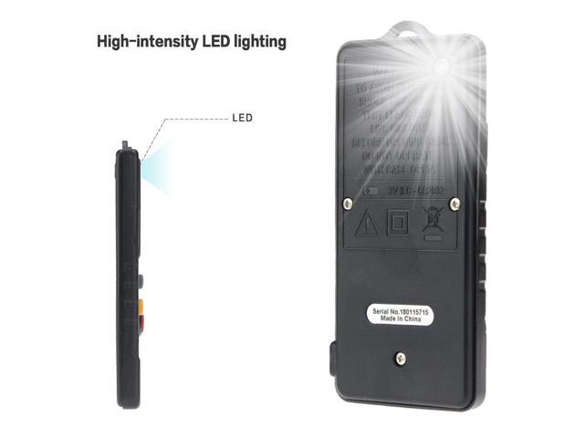 ANENG AN301 True Rms Digital Multimeter Tester Esr Meter Transistor Testers Automatic Multimetro Profesional Profesional Car - Black