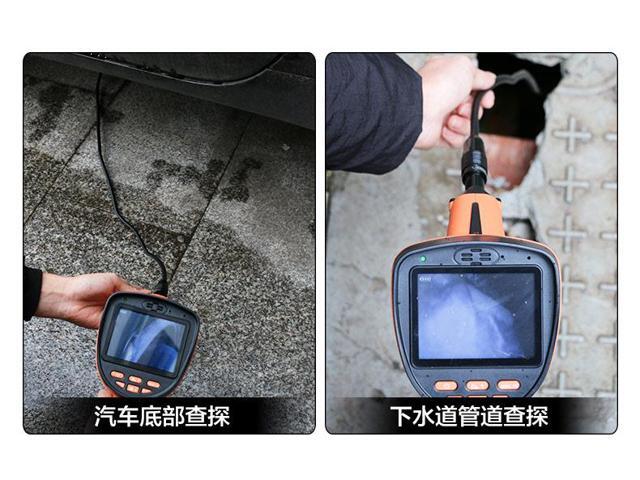 VICTOR 502 VC502 portable USB Endoscope 10mm Probe 2 Led 4XZoom Inspection Video Cam 54 Degree Angle of View