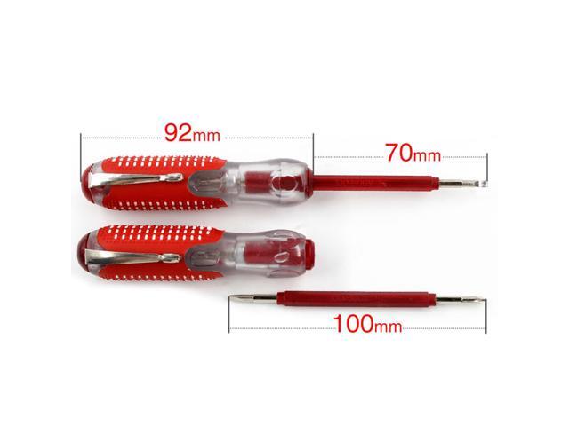 100-500V Test Pen Screwdriver Test Pencil Electric Tester Durable Insulation Electrician Home Tool Electrical Tester Pen
