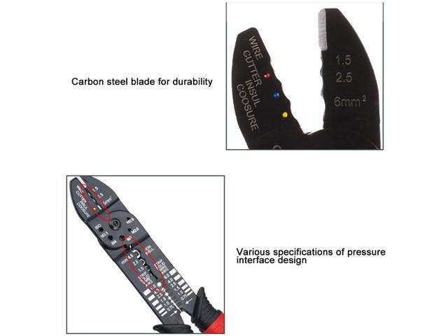 FS-051 Multi-functional Crimping Pliers Terminals Crimping Tools Wire Stripper Multi Tool Tools Hands Plier