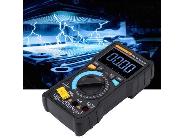 ANENG V8 Digital Multimeter Profesional 8000 Counts True RMS Transistor Tester Analog Transistor Multimetro Multimetr Multiteste - Black