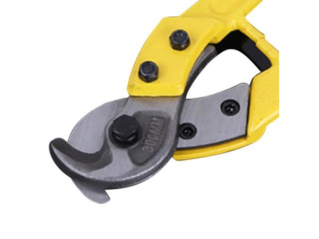 12 Inch Multifunctional Bolt Cutter Wire Clipper Cable Cutter Non-Slip Handle Labor-saving Manual Cable Scissors