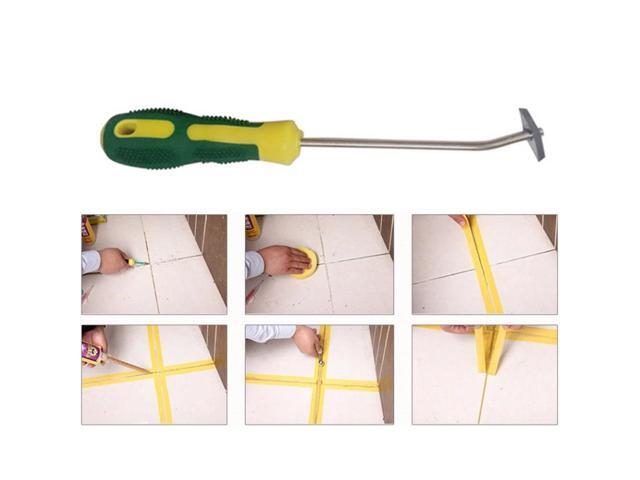 Tile Beauty Seam Jointing Knife Clearing Tool Sparse Knife Slotting Machine Beauty Grouting Construction Tool - Green