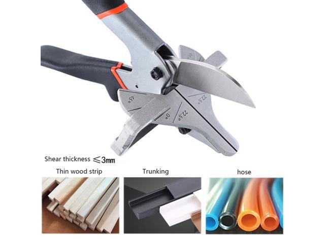0-135 Degree Adjustable Angle Trim Shear PVC Trunking Tube Multi Angle Shear Gasket Mitre Trimmer Cutter Hand Tool Tools