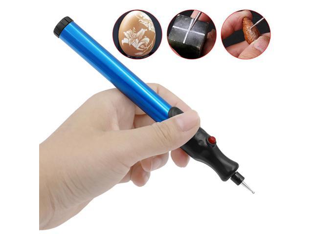Mini Engraving Pen Metal Wood Engraving Machine Egg Carving Tool with Spare Grinding Head For Grinding Iron Wood Glass Tools