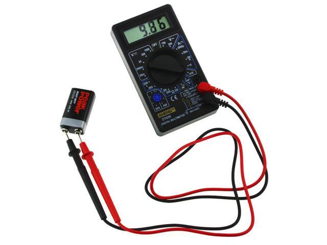 Aneng DT-838 LCD Digital Multimeter Electric Voltmeter Ammeter Tester AC/DC 750/1000V Amp Volt Ohm Portable Electric Multi Tester Tool