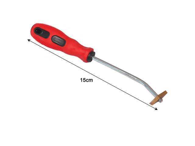 Tile Beauty Seam Jointing Knife Clearing Tool Sparse Knife Slotting Machine Beauty Grouting Construction Tool - Red