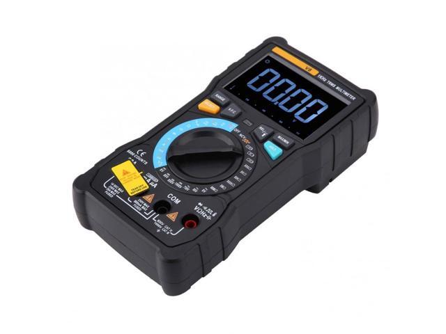 ANENG V8 Digital Multimeter Profesional 8000 Counts True RMS Transistor Tester Analog Transistor Multimetro Multimetr Multiteste - Black