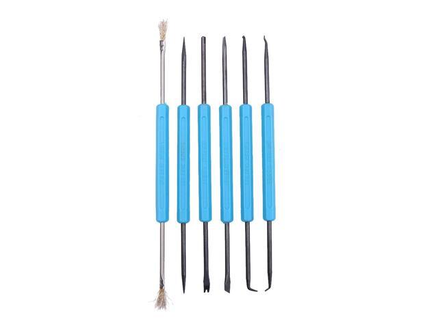 Electric Soldering Iron Kit 60W Adjustable Temperature Welding Tool with 5 Piece Solder Iron Tips Portable PU Carry Bag