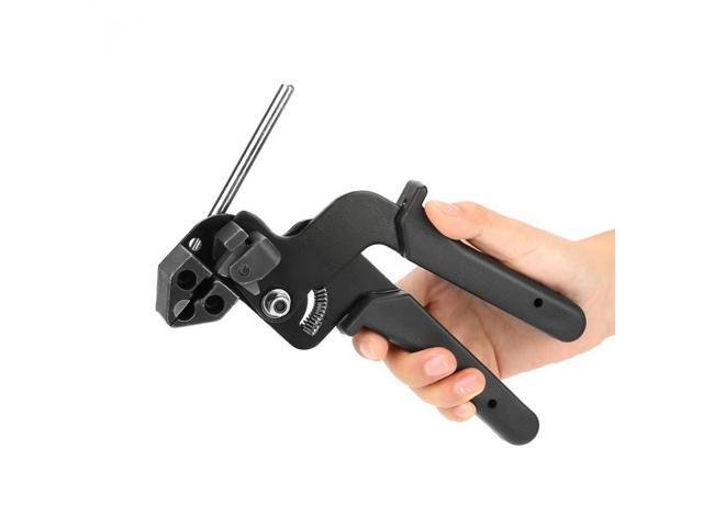 High Quality 50# Steel Cable Tie Gun for 2.4-9mm Stainless Steel Cable Tie LS-600R Hand Cable Tie Fastening Tool Cable Tie Black
