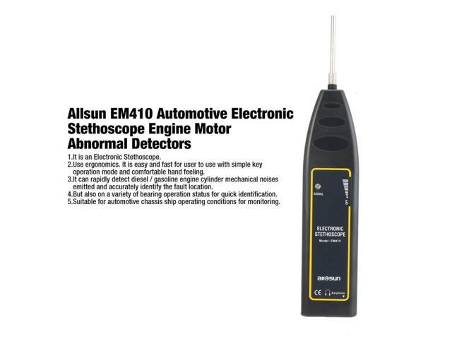 EM410 Automotive Electronic Stethoscope Engine Motor Abnormal Sound Detectors Repair the Tool for Car Machine