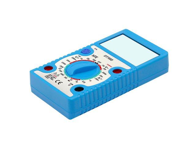 Large Screen Digital Multimeter Buzzer Overload Protection Mini Wave Output Voltmeter Tester for DC Voltage AC Voltage Measuring