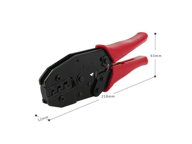 Crimping Pliers Multi-function Terminal Crimping Pliers Terminals Electrical Clamp Tools - Red