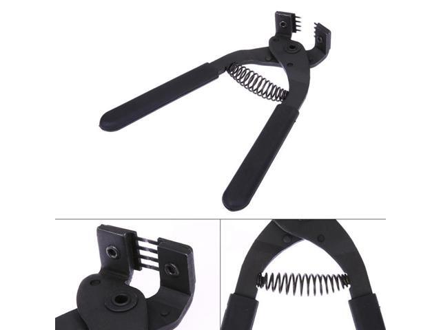 Leather Craft Hole Punch Tools Hand-Held Silent Pliers Diamond Sewing Stitching Chisel Pricking Iron 4mm Spacing 2/4 Teeth