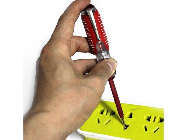 100-500V Test Pen Screwdriver Test Pencil Electric Tester Durable Insulation Electrician Home Tool Electrical Tester Pen
