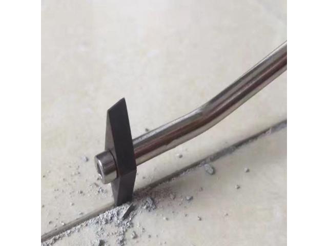 Tile Beauty Seam Jointing Knife Clearing Tool Sparse Knife Slotting Machine Beauty Grouting Construction Tool - Green