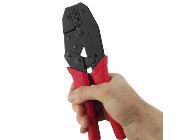Crimping Pliers Multi-function Terminal Crimping Pliers Terminals Electrical Clamp Tools - Red