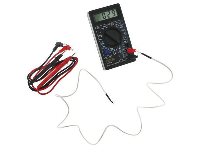 Aneng DT-838 LCD Digital Multimeter Electric Voltmeter Ammeter Tester AC/DC 750/1000V Amp Volt Ohm Portable Electric Multi Tester Tool