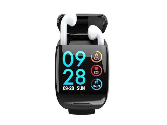 M8 1.3-inch Bluetooth SmartWatch & TWS Earbuds + Pedometer + Heart Rate Monitor, Blood Pressure/Oxygen(SPO2)