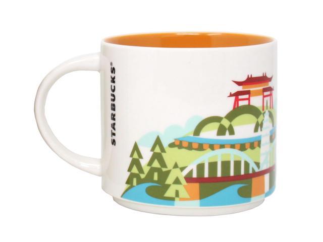 Starbucks You Are Here Series Lanzhou Ceramic Mug, 14 Oz