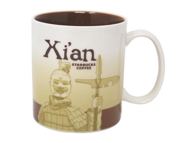 Starbucks Global Icon Series Xi'An Ceramic Mug, 16 Oz
