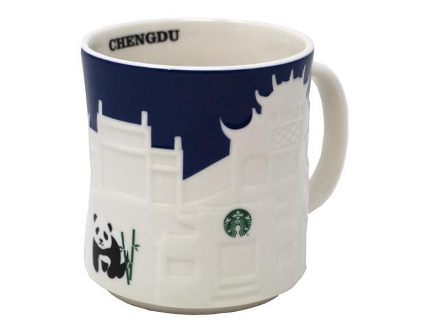 Starbucks Collector Relief Series Chengdu Ceramic Mug, 16 Oz