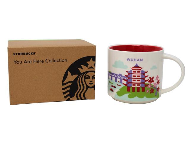 Starbucks You Are Here Series Wuhan Ceramic Mug, 14 Oz