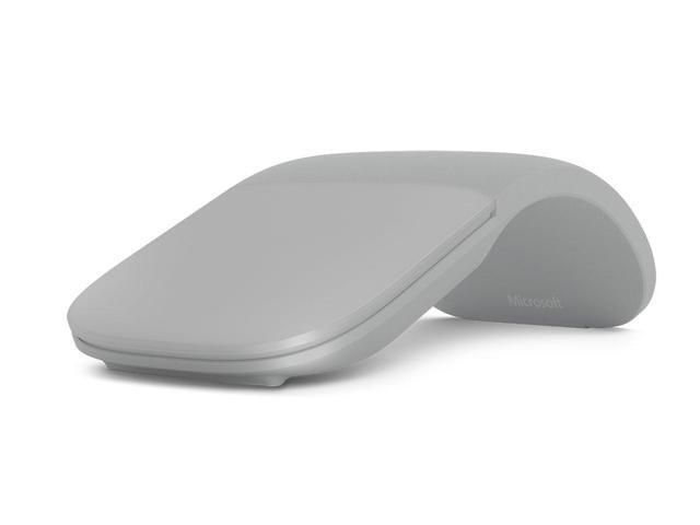 Microsoft - Surface Arc Bluetooth BlueTrack Ambidextrous Mouse for PC - Wireless - Light Gray - image 7